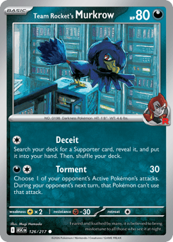 Team Rocket's Murkrow