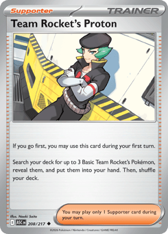 Team Rocket's Proton